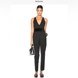 A.L.C. Tonne Black Jumpsuit Size 8